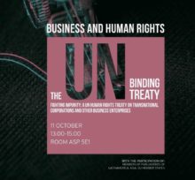 Event Binding Treaty EP October 2018