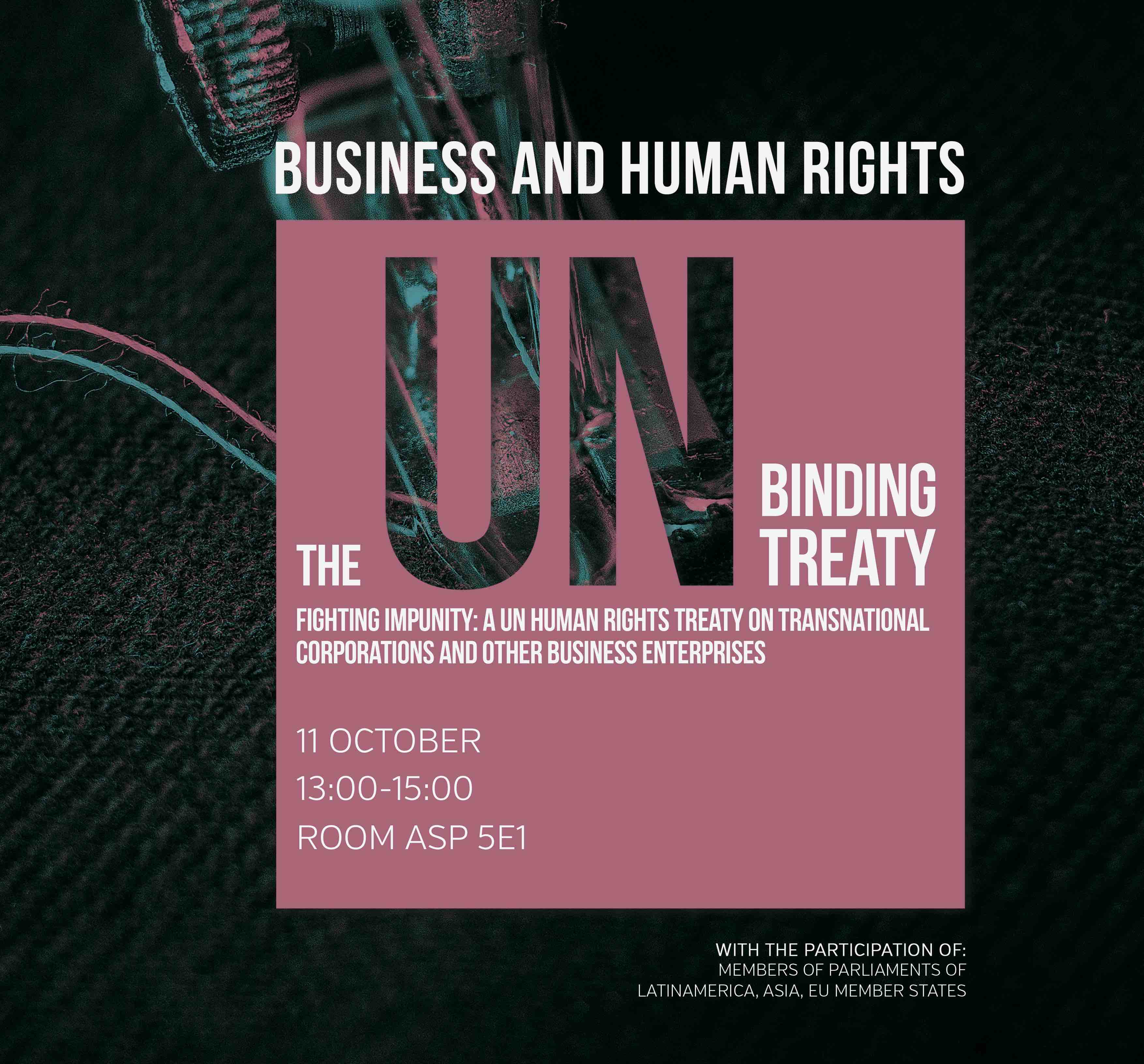 Event Binding Treaty EP October 2018